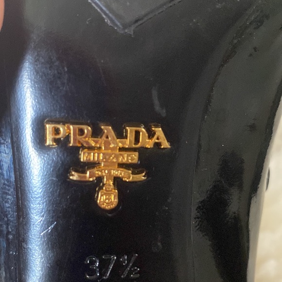 PRADA Calzature Donna Vernice black shoes - Picture 9 of 12